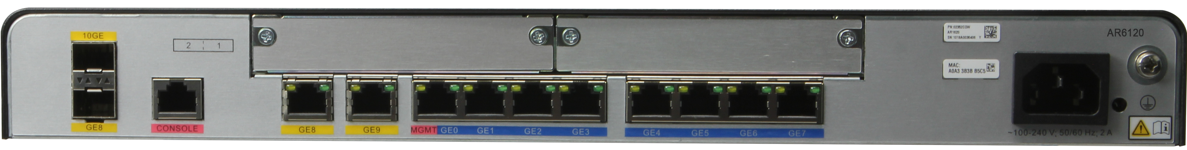 Маршрутизатор Huawei NetEngine AR6120