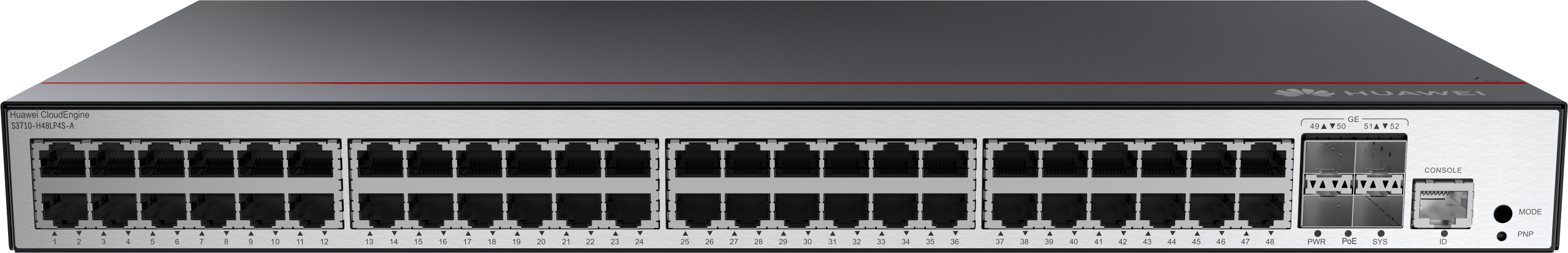 Коммутатор Huawei CloudEngine S3710-H48LP4S-A