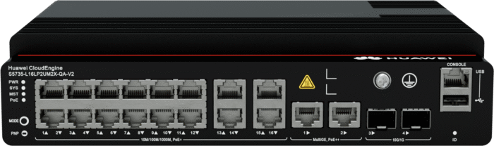 Серия S5735-L-V2 S5735-L16LP2UM2X-QA-V2