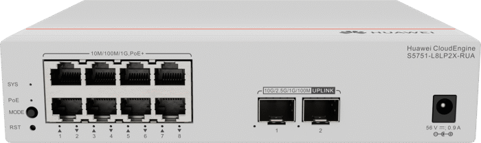 Коммутатор Huawei CloudEngine S5751-L8LP2X-RUA