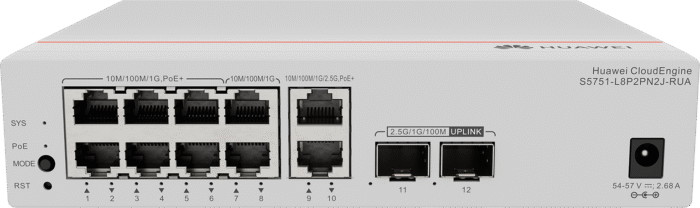 Коммутатор Huawei CloudEngine S5751-L8P2PN2J-RUA