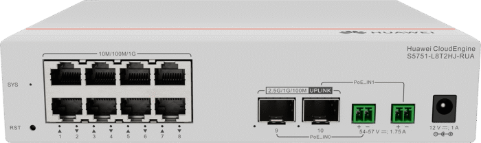 Коммутатор Huawei CloudEngine S5751-L8T2HJ-RUA