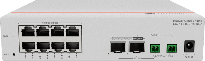 Коммутатор Huawei CloudEngine S5751-L8T2HX-RUA
