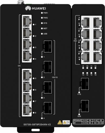 Коммутатор Huawei CloudEngine S5735I-S8T8P2S4XN-V2